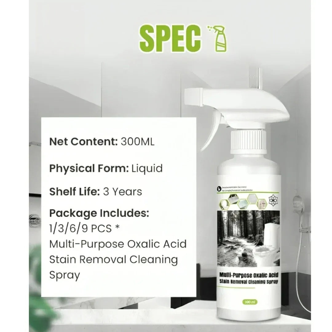 Powerful Oxalic Acid Surface Cleaner (Buy 1 Get 1 Free)